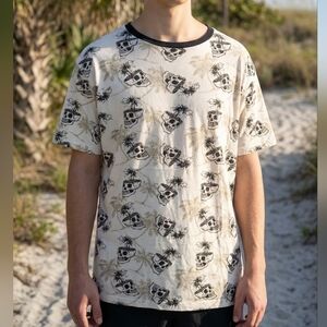 WXYZ Skull Tropical T-Shirt